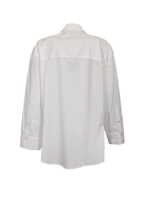 Camicia Capirai in popeline di cotone con applicazioni gioiello PINKO | 104708 A2PJZ04